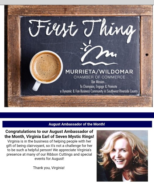 August Ambassador of the Month! August Ambassador of the Month!