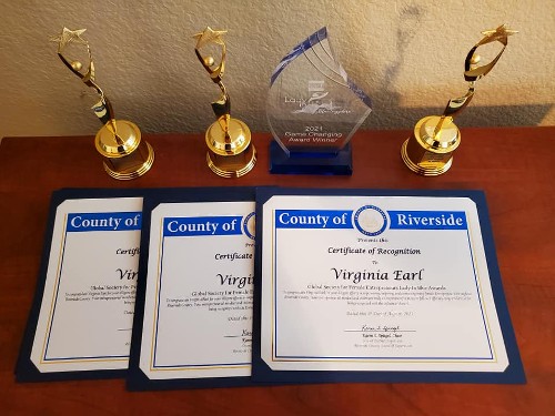 County of Riverside Certifications and Trophy County of Riverside Certifications and Trophy